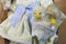 Bearington Collection Brown Bunny Rabbit Tulip and Ducky 2004 Plush
