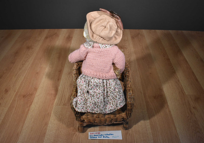 Bearington Collection White Bear Daisy and Belle Plush