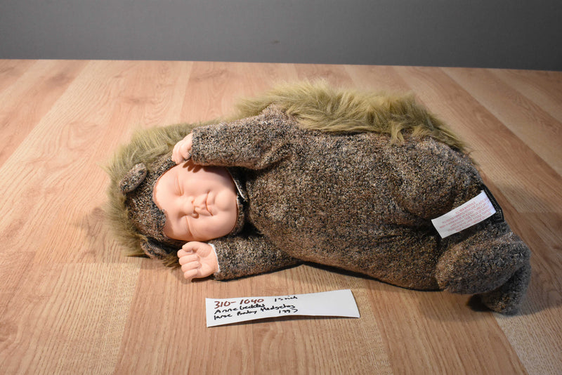 Anne Geddes Large Hedgehog 1997 Beanbag Plush