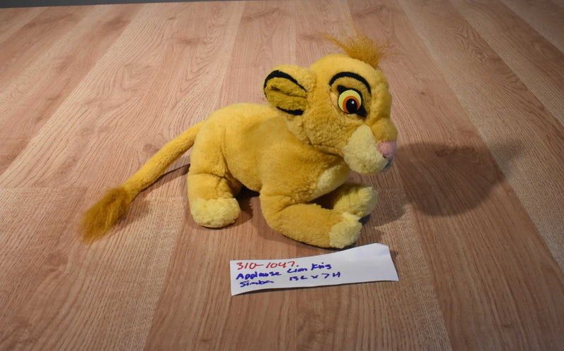 Applause Disney Lion King Simba Beanbag Plush
