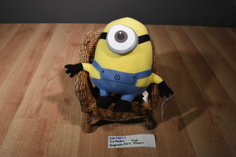 Toy Factory Despicable Me 2 Minion Stuart Plush