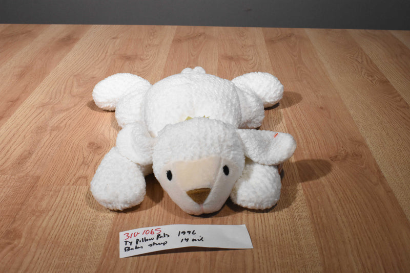 Ty Pillow Pals Baba the White Lamb 1996 Plush