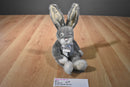 Russ Sundance the Grey and White Bunny Rabbit Beanbag Plush