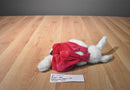 Boyd's Ashley the White Bunny Rabbit in Pink Jumper 1996 Beanbag Plush