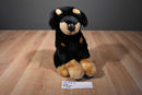 Goffa Sitting Rottweiler Puppy Dog Plush