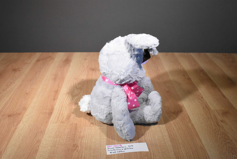 Animal Adventure Grey Bunny Rabbit 2018 Plush
