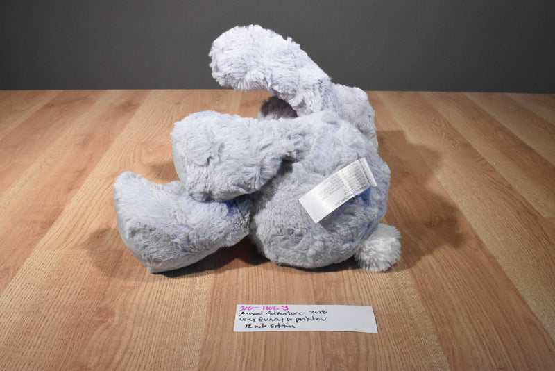 Animal Adventure Grey Bunny Rabbit 2018 Plush
