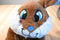 Sugar Loaf Brown and White Bunny Rabbit Plush