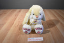 Fiesta Yellow and White Bunny Rabbit Plush