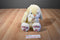 Fiesta Yellow and White Bunny Rabbit Plush