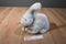 Gund Briggs White Bunny Rabbit Beanbag Plush