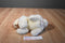 Gund Briggs White Bunny Rabbit Beanbag Plush