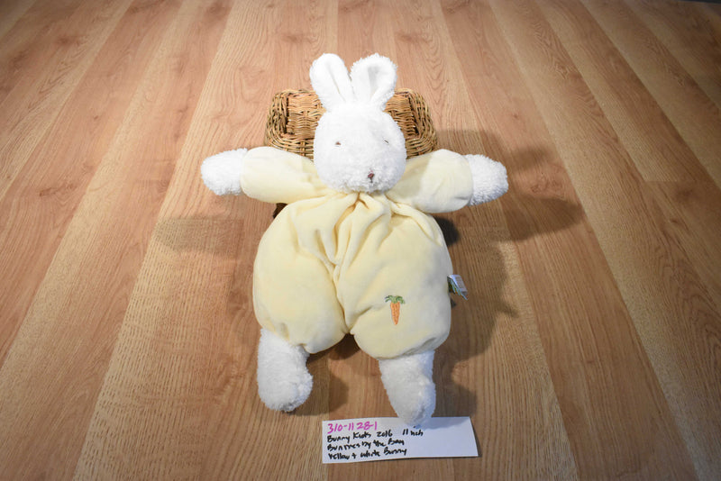 Bunny Kids 2016 Bunnies by the Bay White and Yellow Bunny Plush