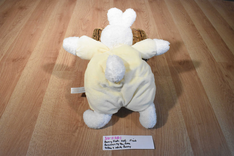 Bunny Kids 2016 Bunnies by the Bay White and Yellow Bunny Plush