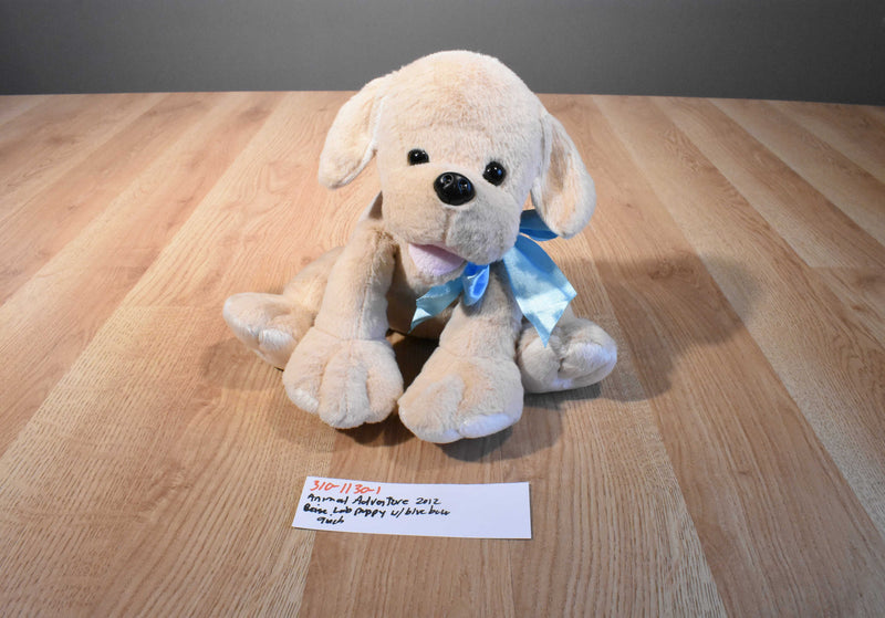 Animal Adventure Tan Puppy Dog 2012 Plush