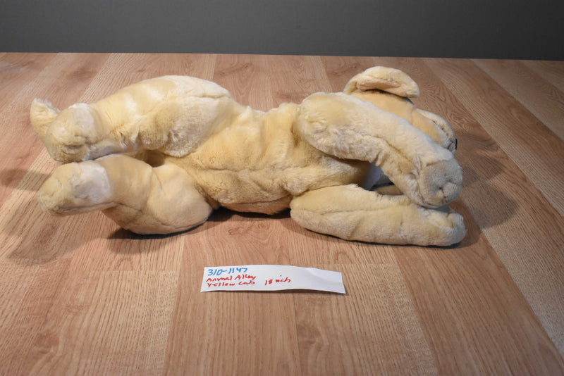 Animal Alley Yellow Lab Beanbag Plush