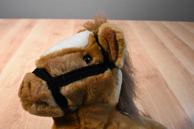 Aurora Flopsies Clydesdale Horse Beanbag Plush