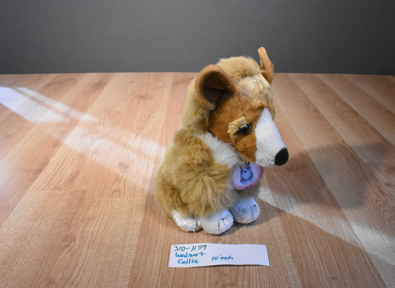 Walmart Sable and White Collie 2002 Beanbag Plush