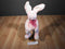 PBC Pacific Balloon Co. Pink Bunny Rabbit Beanbag Plush