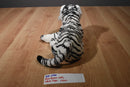 Rainforest Cafe White Bengal Tiger Beanbag Plush