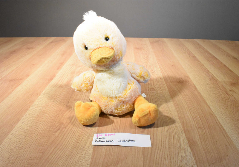 Aurora Yellow Duckling Beanbag Plush