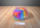 Douglas Leon the Neon Rainbow Hedgehog Beanbag Plush