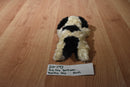 Big Dogs White and lack Saint Bernard Beanbag Plush