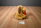 Animal Adventure Beige and Brown Dog 2011 Plush With Red Heart