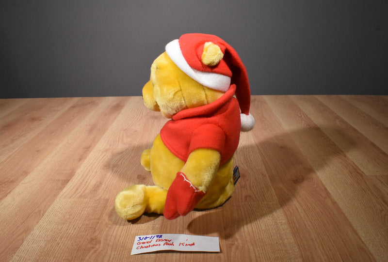 Gund Disney Christmas Pooh Beanbag Plush