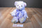 Build a Bear Purple and White Bear Plush