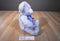 Build a Bear Purple and White Bear Plush