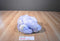 Build a Bear Purple and White Bear Plush