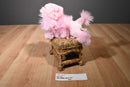 Keel Toys Pink Poodle From Paris France Beanbag Plush