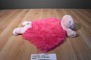Ty Pluffies Baby Woods Pink Bear 2010 Plush Security Blanket
