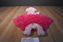 Ty Pluffies Baby Woods Pink Bear 2010 Plush Security Blanket