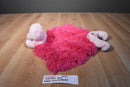 Ty Pluffies Baby Woods Pink Bear 2010 Plush Security Blanket