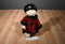 Russ Memories of Love Tatiana White Bear Plush in a Red Paisley Coat