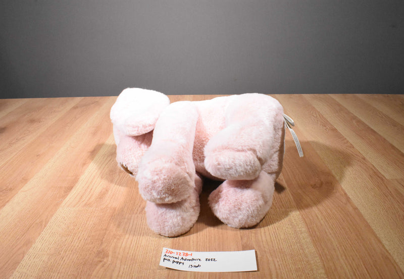 Animal Adventure Pink Dog 2022 Beanbag Plush