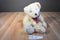 Russ Target Beige Teddy Bear Beanbag Plush