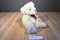Russ Target Beige Teddy Bear Beanbag Plush