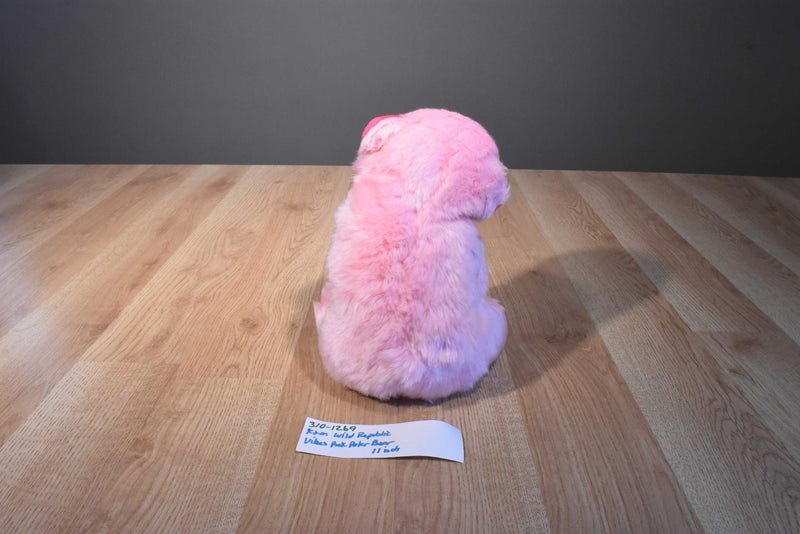 Wild Republic Carnegie Vibes Pink Polar Bear 2010 Beanbag Plush