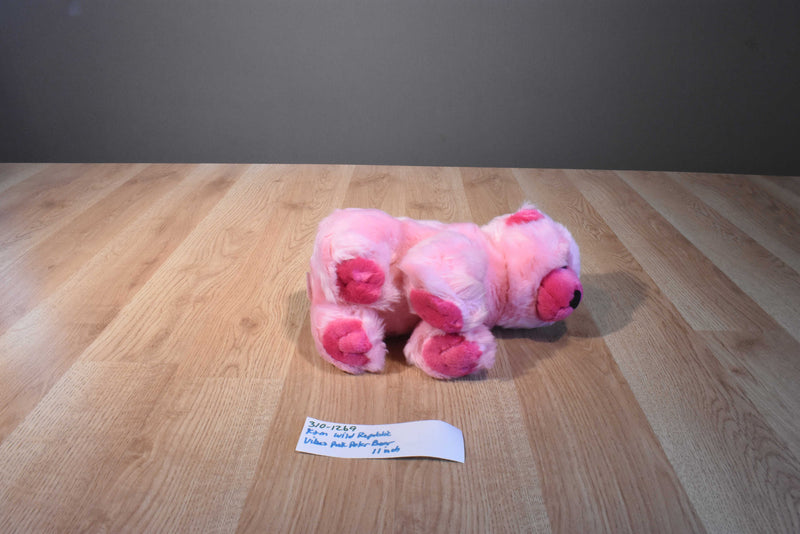 Wild Republic Carnegie Vibes Pink Polar Bear 2010 Beanbag Plush