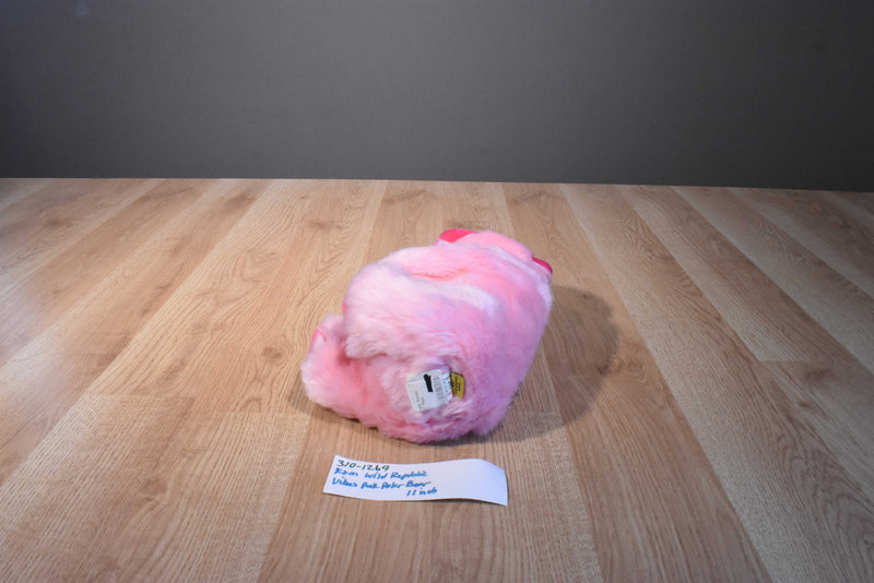 Wild Republic Carnegie Vibes Pink Polar Bear 2010 Beanbag Plush