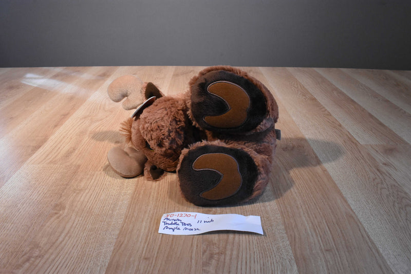 Aurora Taddle Toes Maple Moose Beanbag Plush