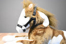 Hugfun Passport Brown and White Horse Pony Pinto Paint Plush