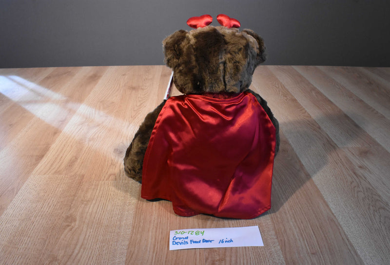 Gund Devil's Food Cake Brown Teddy Bear Plush