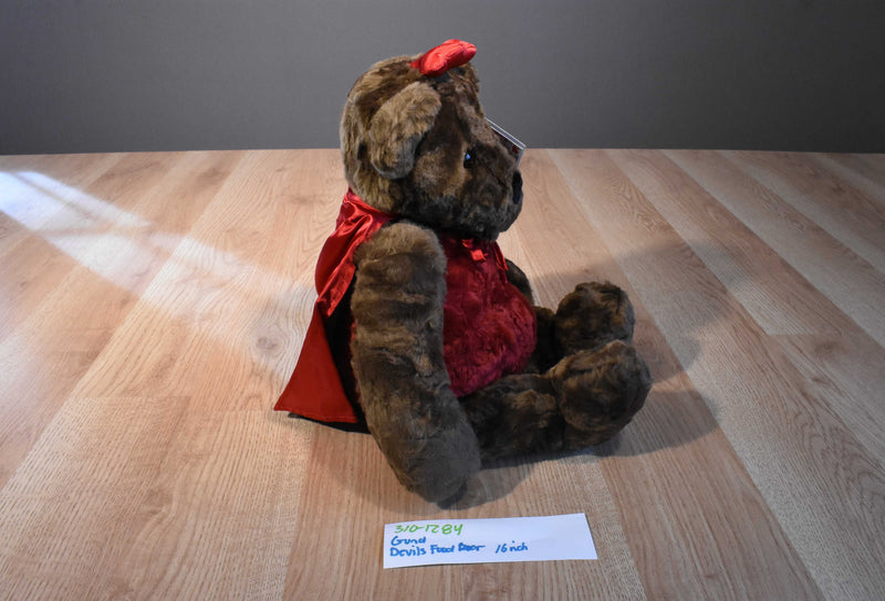 Gund Devil's Food Cake Brown Teddy Bear Plush