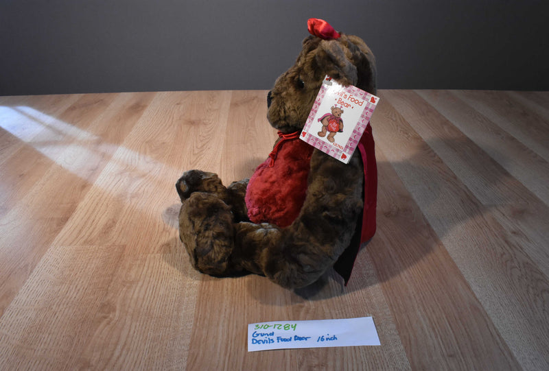 Gund Devil's Food Cake Brown Teddy Bear Plush