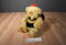 Russ Breezy Tan and Black Bee Bear Beanbag Plush