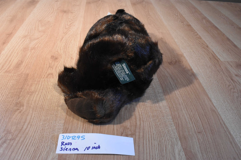 Russ Sienna Brown Teddy Bear Beanbag Plush
